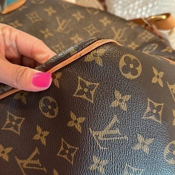Louis Vuitton Delightful Handbag Monogram Canvas MM - Picture 12 of 13